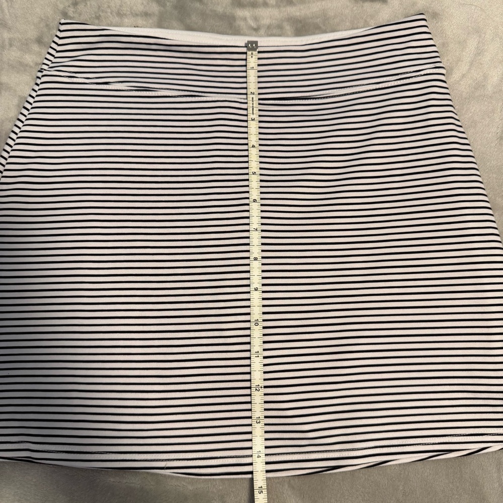 Soybu Athletic Skort Skirt Black & White Stripe Size XS - Picture 7 of 7